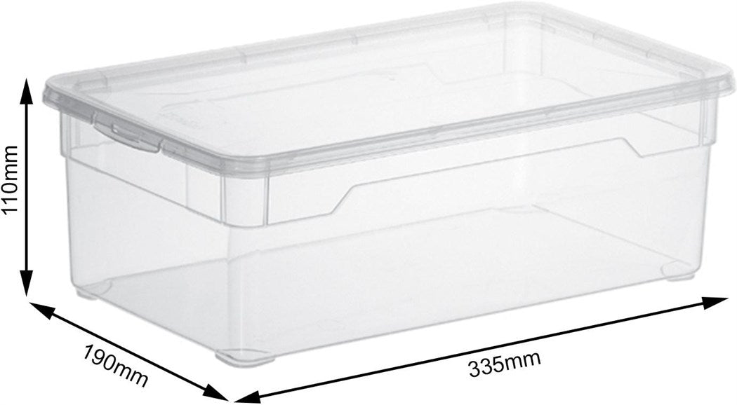 Rotho Aufbewahrungsbox Clear Transparent