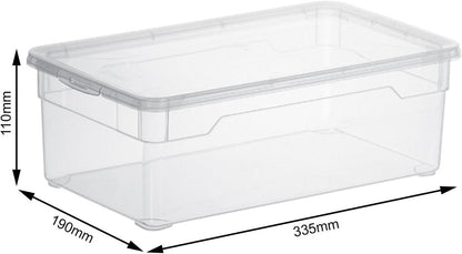 Rotho Aufbewahrungsbox Clear Transparent