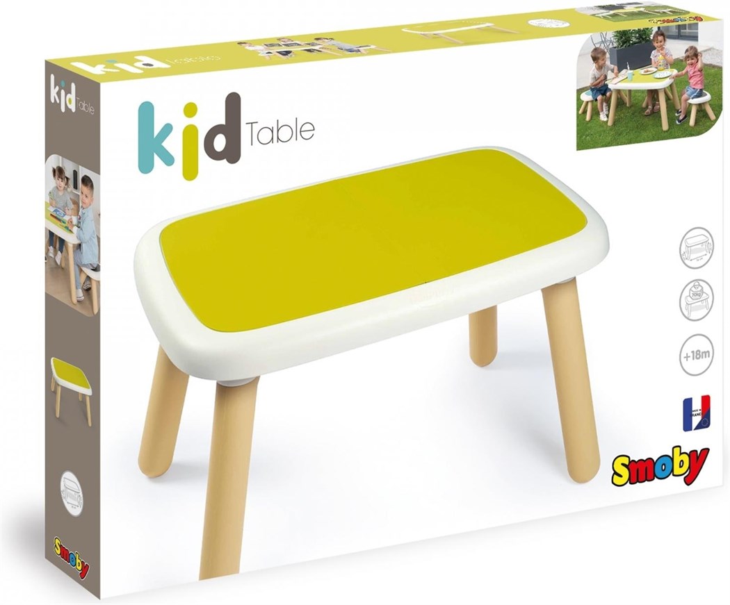 Smoby Kindertisch Kid Tisch lime green Grün