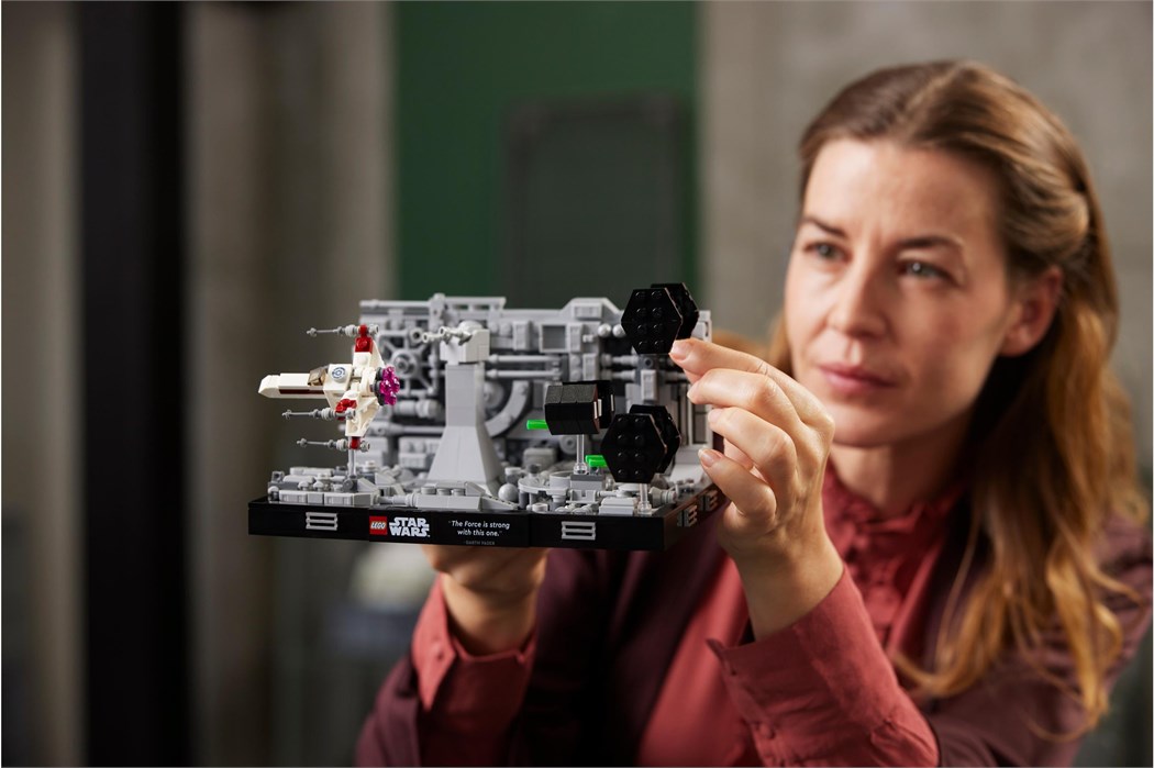Lego Star Wars - Death Star Trench Run Diorama