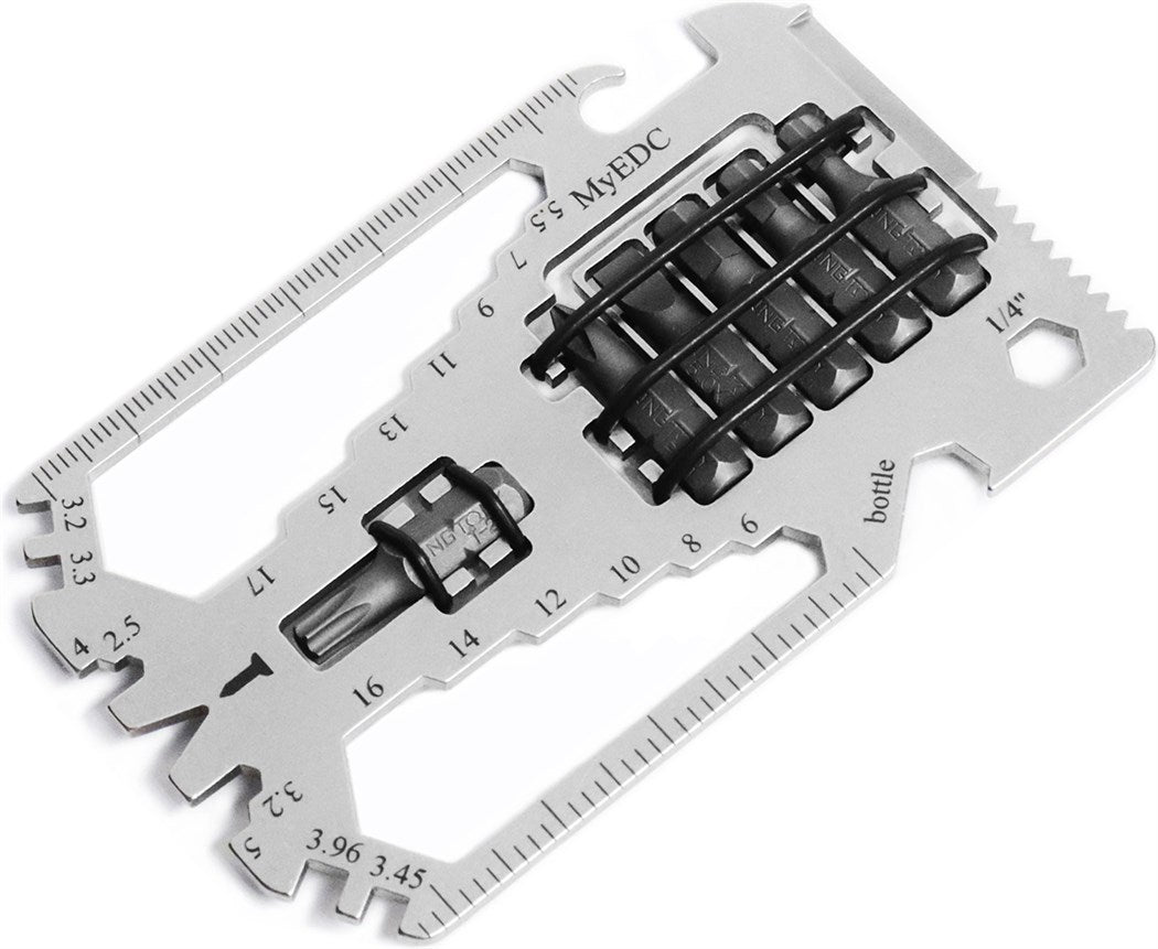 MyEDC 29 in 1 Taschenkarte mit 6 Bits