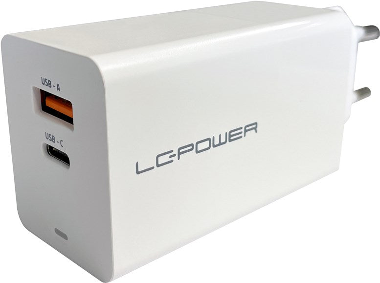 LC-Power GaN-Ladegerät, 65W, 2-Port