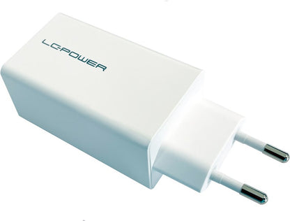 LC-Power GaN-Ladegerät, 65W, 2-Port