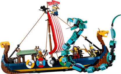 Lego Creator - Wikingerschiff mit Midgardschlange