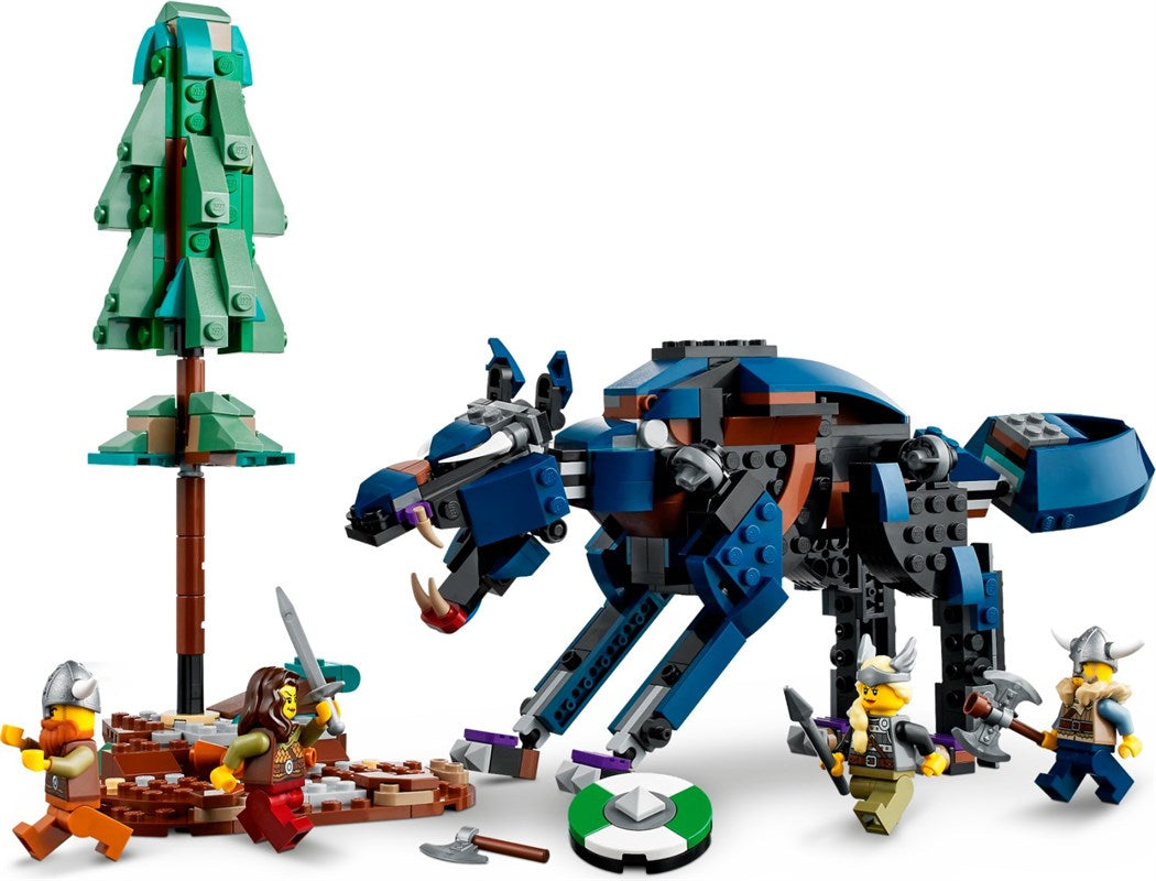 Lego Creator - Wikingerschiff mit Midgardschlange