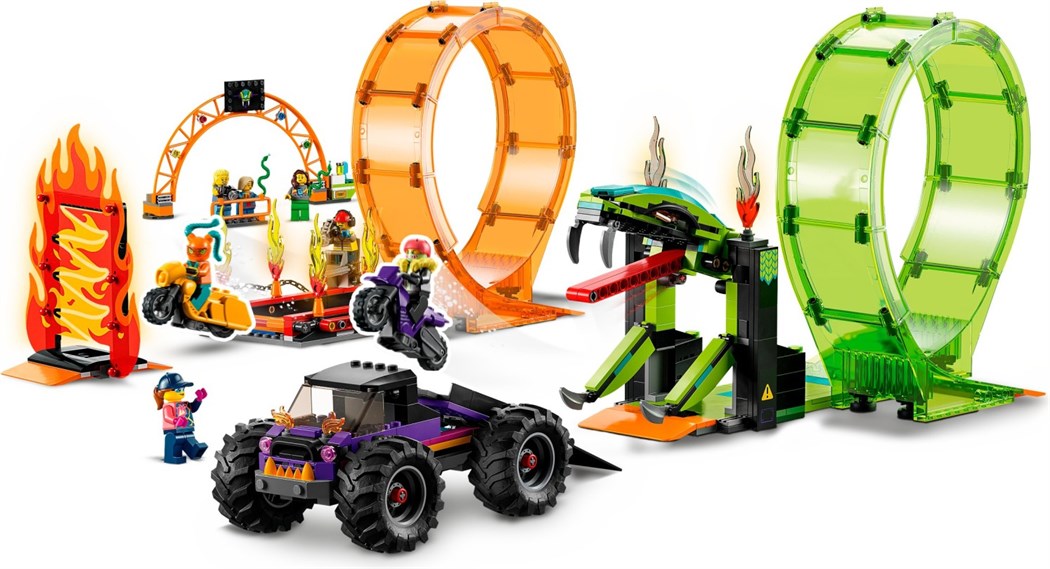 Lego City - Stuntshow-Doppellooping