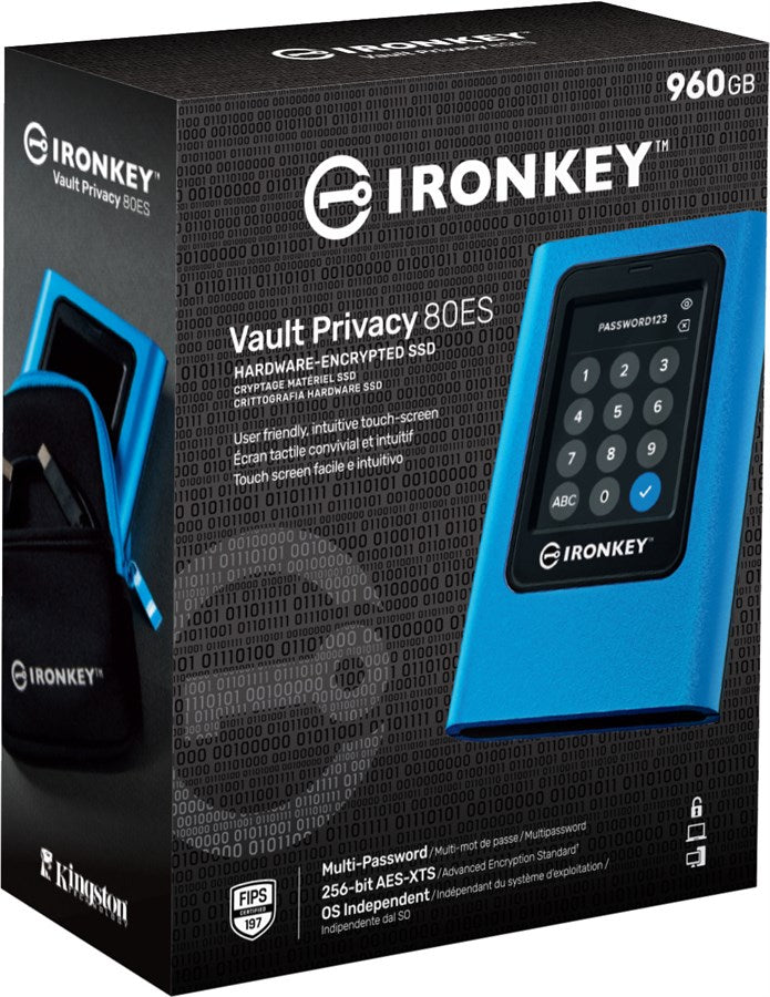 Kingston IronKey Vault Privacy 80 External SSD - 960GB