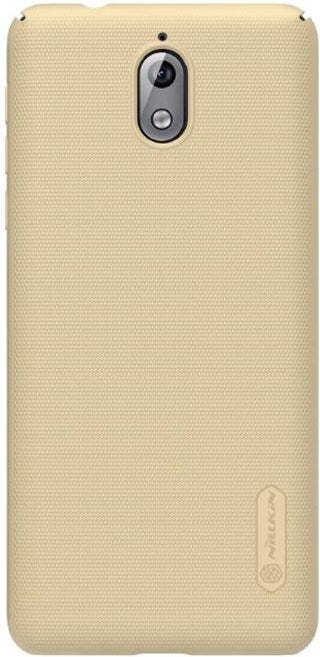 Nillkin - Nokia 3.1 Hülle - Plastik Case - Super Frosted Shield Series - gold