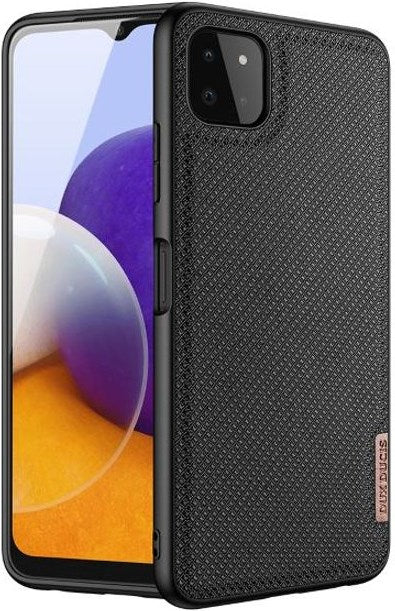 Dux Ducis Samsung Galaxy A22 5G Hülle - Schickes Hardcase - Fino Series - schwarz