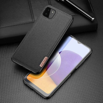 Dux Ducis Samsung Galaxy A22 5G Hülle - Schickes Hardcase - Fino Series - schwarz