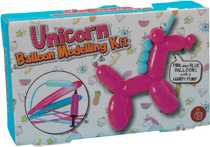 Novelty Modellierballon Set Einhorn