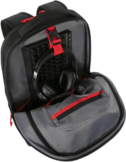 Targus Strike II Gaming-Rucksack bis zu 17.3" - Schwarz