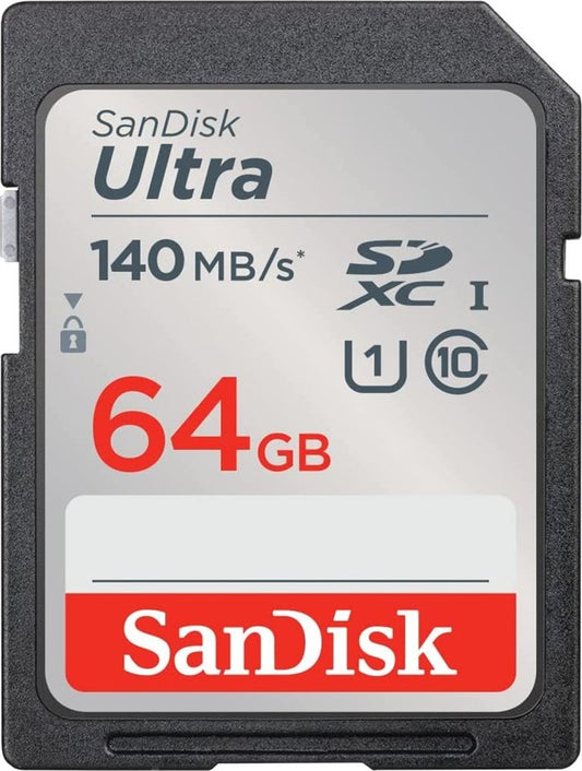 SanDisk Ultra SDXC (64GB, UHS-I, Class 10)