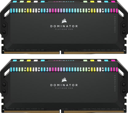 Corsair Dominator Platinum RGB, DDR5, 64GB (2 x 32GB), 5600MHz - schwarz