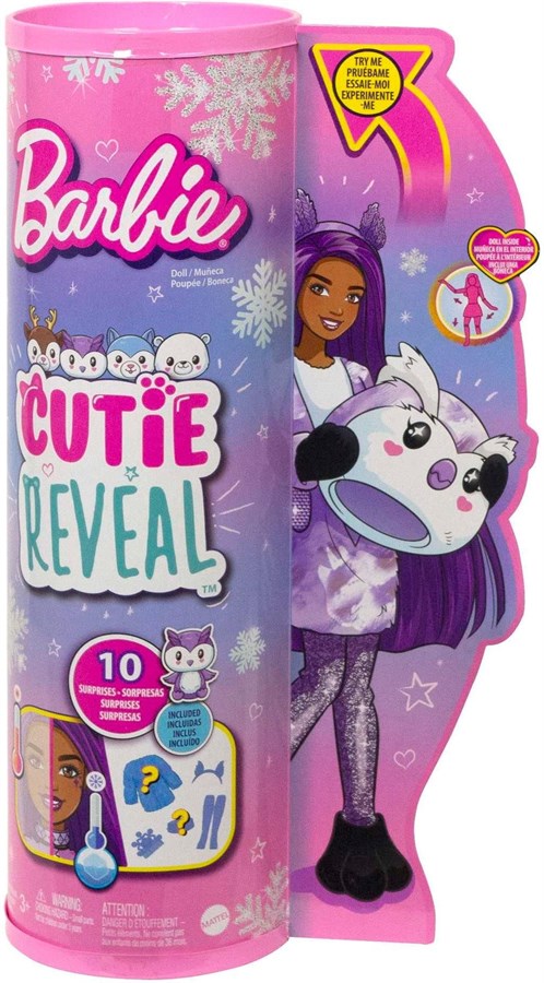 Barbie Puppe Cutie Reveal Winter Sparkle Series ? Owl