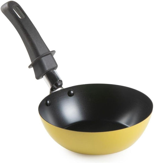 DOMO Wok Ersatzpfanne zu DO8706W, für 1 Pers, Gelb