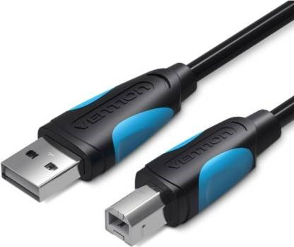 Vention USB 2.0 Kabel Typ A-B, schwarz - 1m