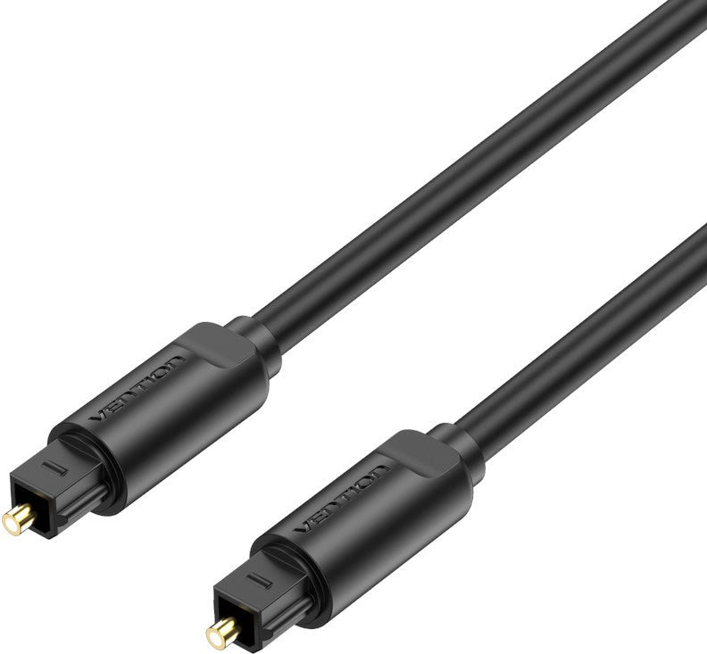 Vention Glasfaser-Audiokabel Toslink, ST-ST, schwarz - 2m