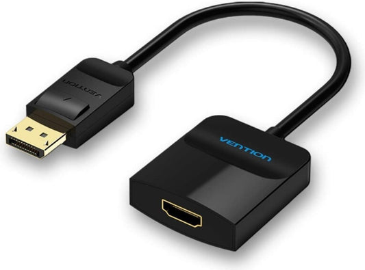 Vention DisplayPort auf HDMI Kabeladapter, schwarz - 0,15m