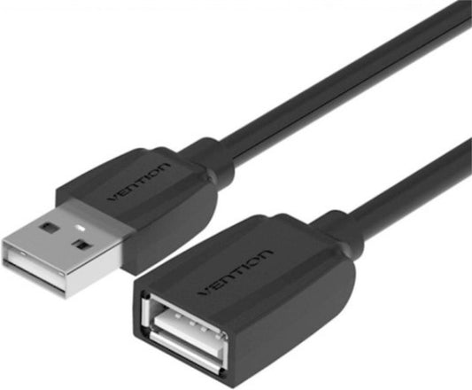 Vention USB 2.0 Verlängerungskabel , schwarz - 2m