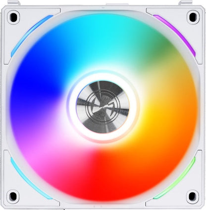 Lian Li UNI FAN AL120 RGB PWM Lüfter, weiss - 120mm