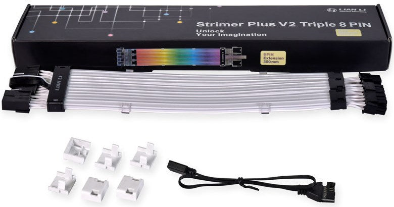 Lian Li Strimer Plus V2 Triple 8-Pin RGB VGA-Kabel