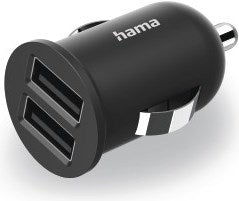 Hama Kfz-Ladegerät, 2-fach USB, 2.4 A