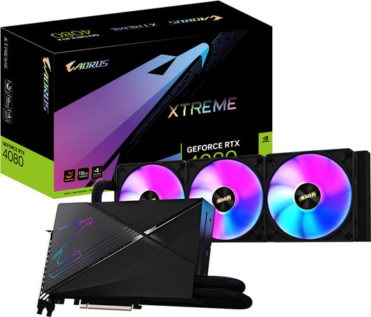Gigabyte AORUS GeForce RTX 4080 Xtreme Waterforce 16GB