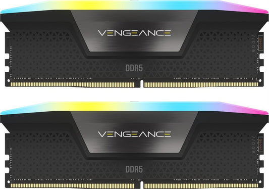Corsair Vengeance RGB, DDR5, 64GB (2 x 32GB), 6000MHz