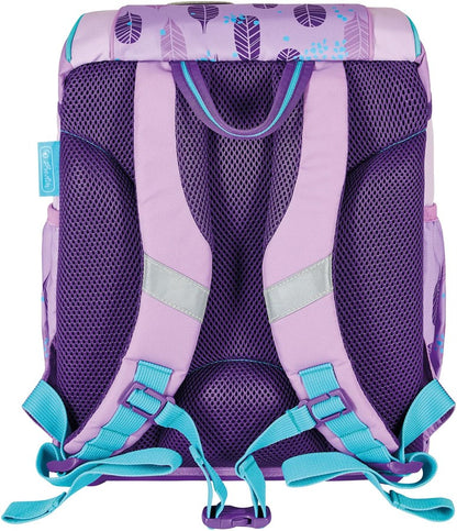 Herlitz Schulrucksack Ultralight Rainbow Feathers 15 l