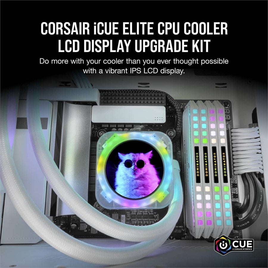 Corsair iCUE ELITE CPU-Kühler LCD-Display Upgrade-Kit ? Eis