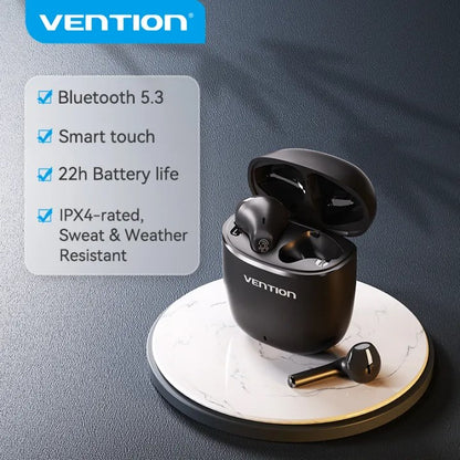 Vention Stereo Sports True Wireless Earbuds - schwarz