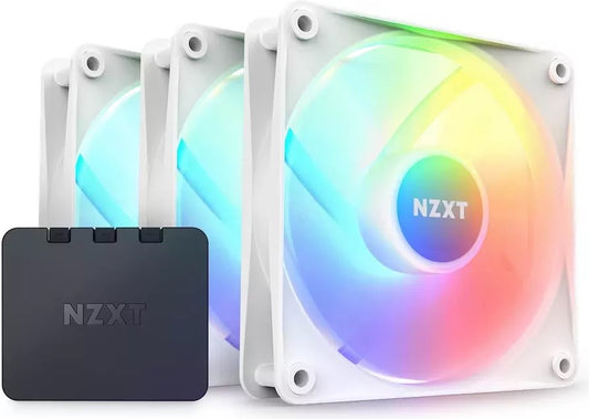 NZXT F120 PWM RGB Core 3er-Pack - weiss