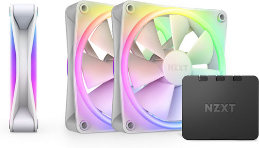 NZXT F120 RGB Duo Triple Pack - weiss