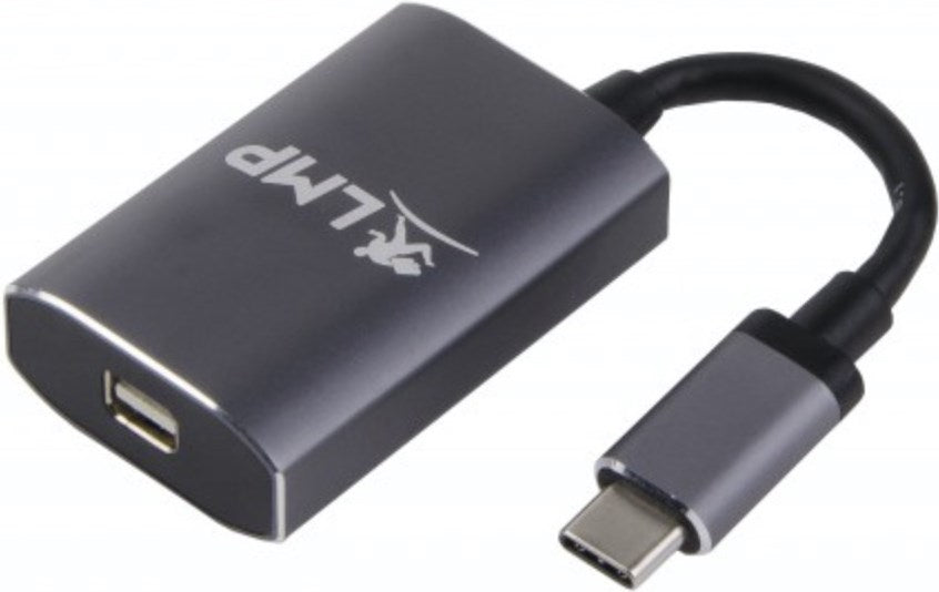 LMP USB-C zu Mini-Displayport Adapter (max. 4K@60Hz) nur kompatibel mit Apple Cinema Display - Space Gra