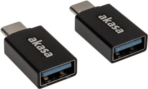 Akasa Typ A auf Typ C USB-Adapter - 2 Stück